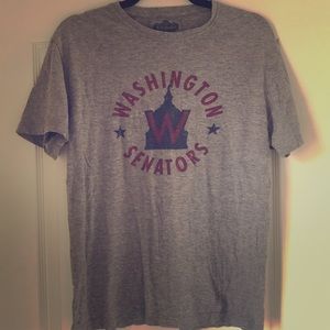 “Vintage” Washington Senators baseball tee Size M